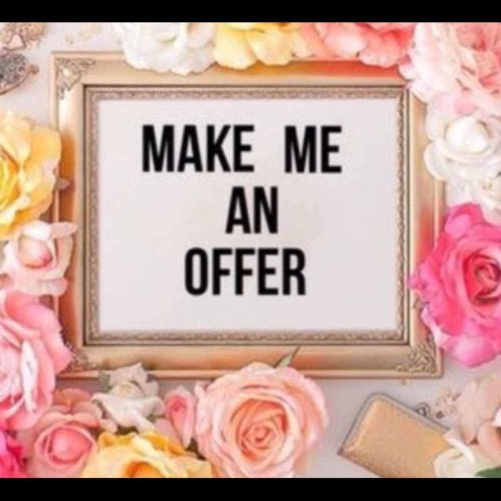 Offers welcome! Let’s negotiate!